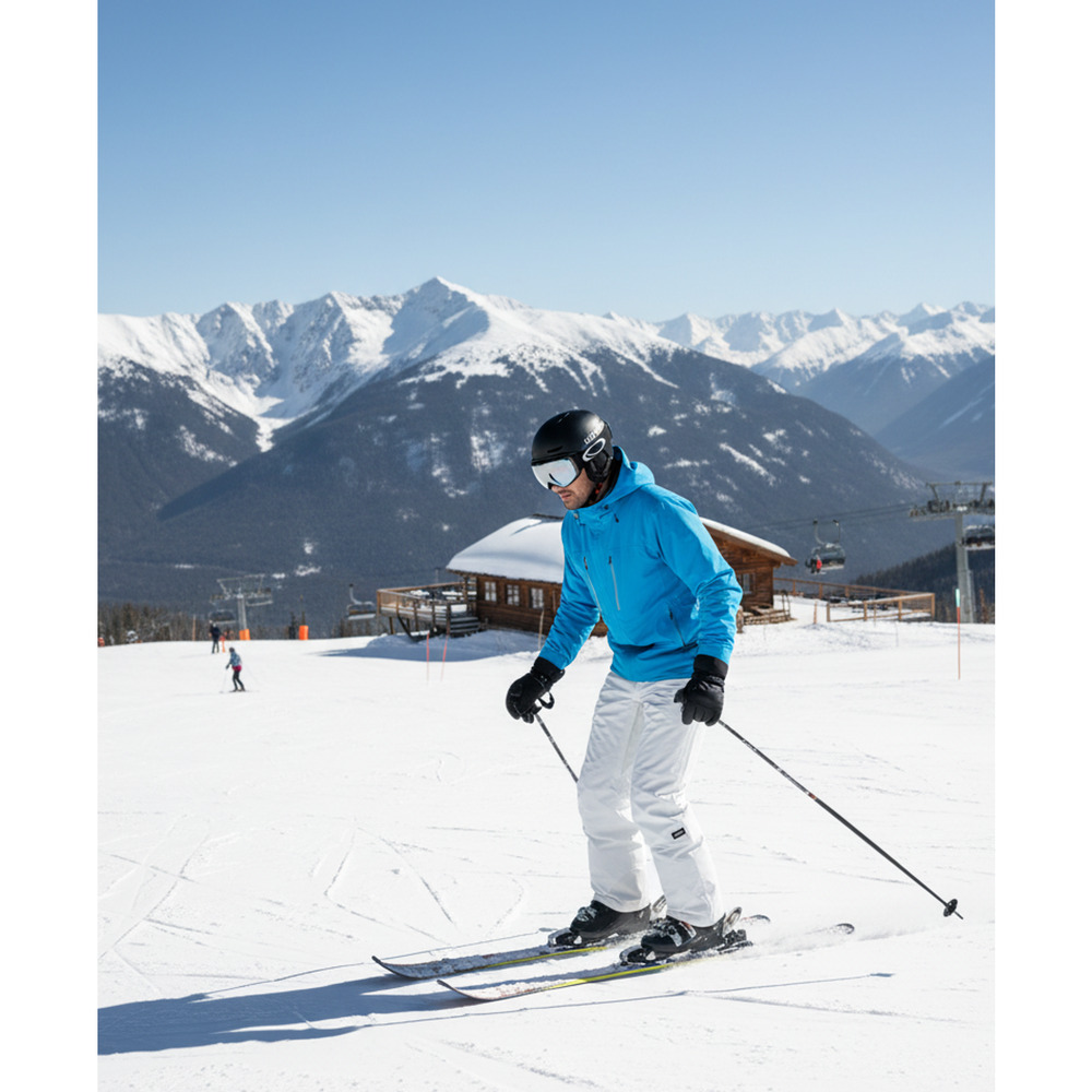 Dope - White Iconic Ski Pants - Mens Large - Waterproof